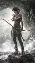 Ladda ner Tomb Raider, Girls, Games, People, Pictures bilden till mobilen.