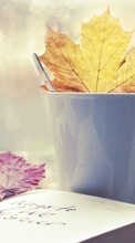 Cups,Background,Leaves