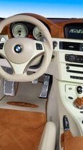 Ladda ner Transport, Auto, BMW, Interior bilden 320x480 till mobilen.