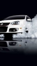 Ladda ner Transport, Auto, Smoke, Volkswagen bilden till mobilen.