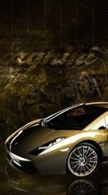 Ladda ner Transport, Auto, Lamborghini bilden 320x480 till mobilen.