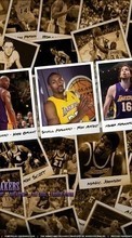 Ladda ner Sport, Backgrounds, Men, Basketball, Lakers bilden till mobilen.