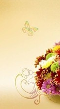 Flowers, Background, Plants till Samsung Galaxy Mini S5570