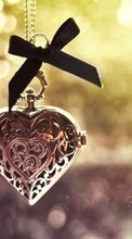 Ladda ner Valentine&#039;s day, Jewelry, Love, Objects, Holidays, Hearts bilden till mobilen.