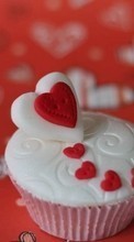 Ladda ner Valentine&#039;s day, Food, Objects, Hearts bilden till mobilen.
