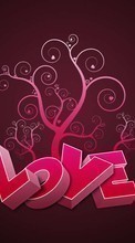 Ladda ner Valentine&#039;s day, Background, Love, Holidays bilden till mobilen.