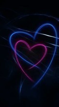 Ladda ner Valentine&#039;s day, Background, Love, Holidays, Hearts bilden till mobilen.