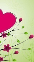 Ladda ner Hearts, Love, Valentine&#039;s day, Drawings bilden 1280x800 till mobilen.