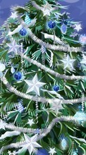 Ladda ner Trees, Fir-trees, New Year, Holidays, Pictures, Christmas, Xmas bilden 1024x768 till mobilen.