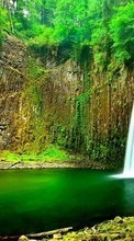 Trees, Landscape, Rivers, Waterfalls till Samsung Galaxy Note N8000