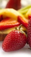 Dessert, Food, Berries, Strawberry till LG Optimus 3D P920