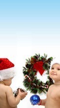 Ladda ner Children, New Year, Holidays, Christmas, Xmas bilden 1024x768 till mobilen.