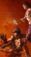 Ladda ner Games, Girls, Fantasy, Men, Prince of Persia bilden 320x240 till mobilen.