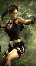 Ladda ner Games, Girls, Lara Croft: Tomb Raider bilden 1280x800 till mobilen.
