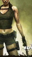 Ladda ner Games, Girls, Lara Croft: Tomb Raider, Underworld bilden till mobilen.
