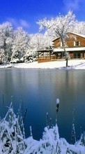 Houses, Lakes, Landscape, Snow, Winter till Fly ERA Nano 6 IQ4406