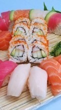 Ladda ner Food, Sushi bilden 360x640 till mobilen.