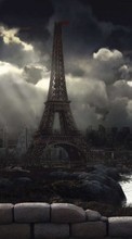 Ladda ner Eiffel Tower, Fallout, Games bilden till mobilen.