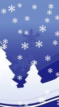 Ladda ner Fir-trees, Background, New Year, Pictures, Christmas, Xmas, Winter bilden 1024x768 till mobilen.