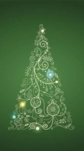 Ladda ner Fir-trees, New Year, Holidays, Christmas, Xmas bilden 1024x768 till mobilen.