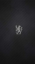 Ladda ner Chelsea, Background, Football, Logos, Sports bilden till mobilen.