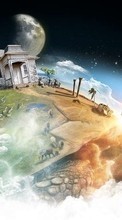 Fantasy,Landscape,Planets till HTC Sensation XL