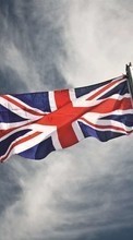 Ladda ner Flags, Background, Great Britain bilden till mobilen.