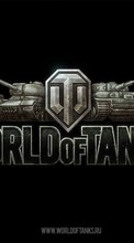 Ladda ner Background, Games, World of Tanks, Logos bilden till mobilen.