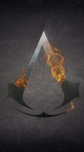 Ladda ner Background, Games, Assassin&#039;s Creed, Logos bilden till mobilen.