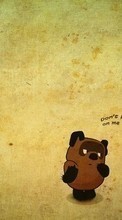 Ladda ner Background, Winnie the Pooh, Cartoon, Pictures, Funny bilden till mobilen.