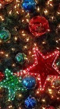 Background, New Year, Objects, Holidays, Christmas, Xmas till Samsung Galaxy Corby 550