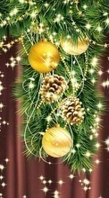 Ladda ner Background, New Year, Holidays, Christmas, Xmas bilden till mobilen.