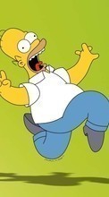 Ladda ner Humor, Cartoon, Homer Simpson, The Simpsons bilden 320x480 till mobilen.