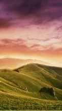 Ladda ner Landscape, Sky, Mountains bilden 320x480 till mobilen.