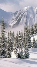 Ladda ner Mountains,Landscape,Nature,Snow,Winter bilden till mobilen.