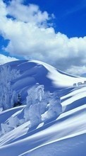 Ladda ner Mountains,Landscape,Snow bilden till mobilen.
