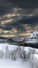 Mountains,Landscape,Winter till Motorola ATRIX 4G