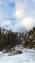 Ladda ner Mountains,Landscape,Winter bilden till mobilen.