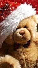 Ladda ner Toys, Teddy bear, New Year, Holidays, Christmas, Xmas bilden till mobilen.