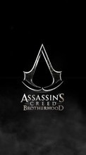 Ladda ner Games, Logos, Assassin&#039;s Creed bilden 540x960 till mobilen.