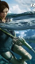 Ladda ner Games, Lara Croft: Tomb Raider bilden 240x400 till mobilen.