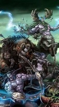 Ladda ner Games, Drawings, Warcraft bilden 360x640 till mobilen.