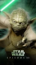 Ladda ner Cinema, Star wars, Master Yoda bilden till mobilen.