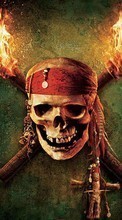Ladda ner Cinema, Pirates of the Caribbean, Skeletons bilden till mobilen.