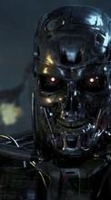 Ladda ner Cinema, Robots, Terminator bilden 320x480 till mobilen.
