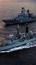 Ladda ner Ships, Sea, Weapon, Transport bilden till mobilen.