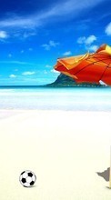 Summer, Sea, Landscape, Beach till Sony Ericsson Xperia PLAY