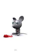 Ladda ner Mice, Love, Drawings bilden 540x960 till mobilen.