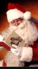 Ladda ner People, New Year, Holidays, Christmas, Xmas, Santa Claus bilden till mobilen.