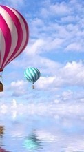 Ladda ner Sea, Sky, Transport, Balloons bilden till mobilen.